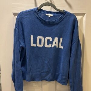 Z Supply “Local” Blue Women's Sweater
